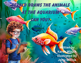 Gerald Draws the Animals at the Aquarium